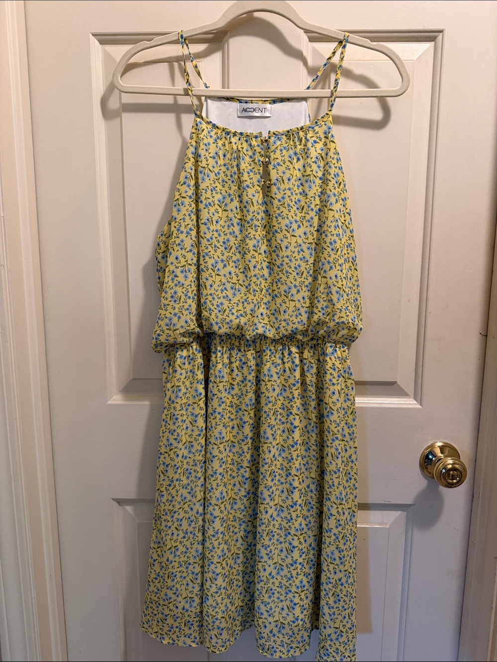 Girls' Yellow Floral Sundress